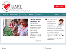 Tablet Screenshot of hart-australasia.org